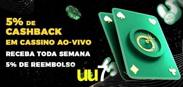 Promoções do cassino ao Vivo uu7